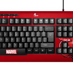 Xtech XTK-M401IM teclado Universal USB QWERTY Español Multicolor