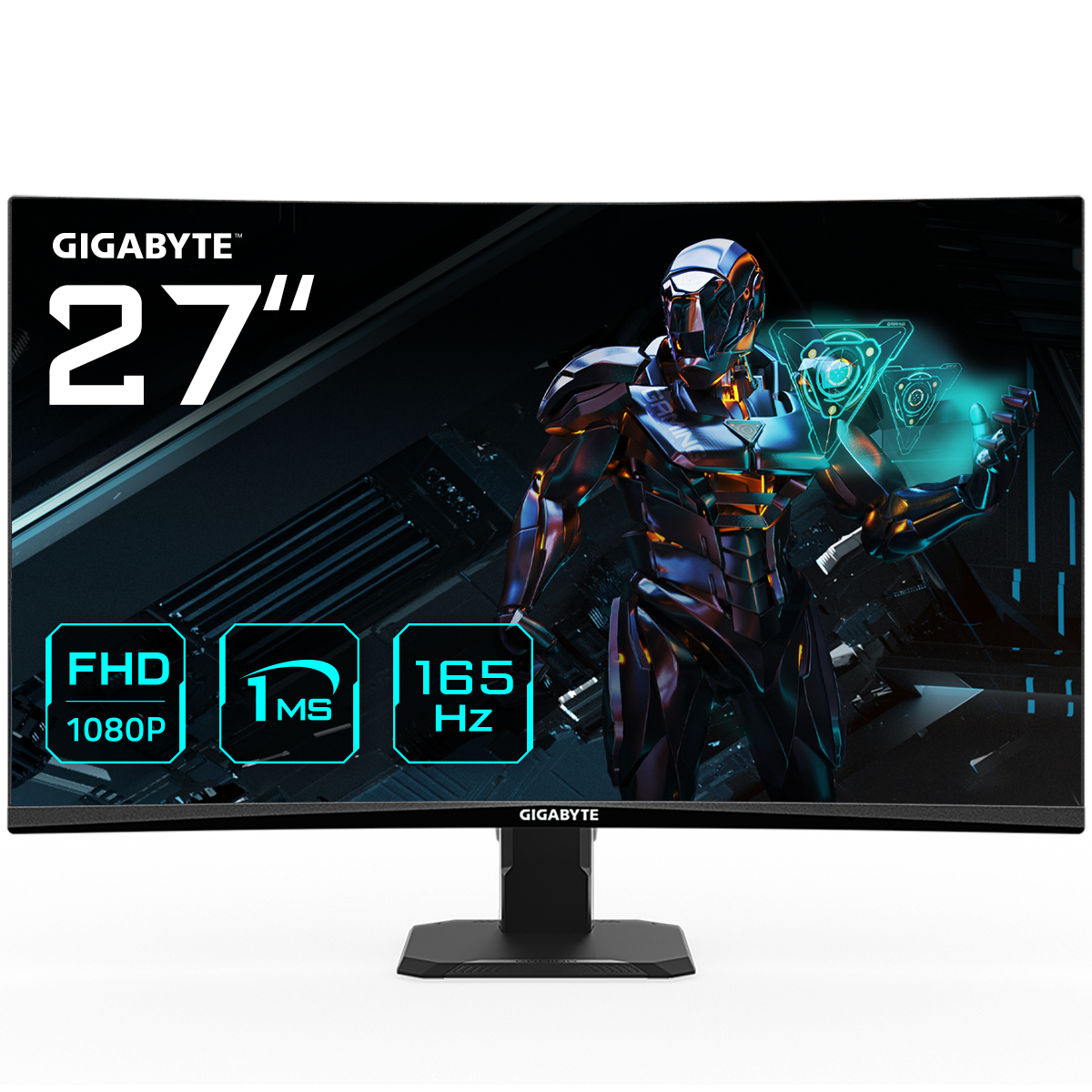 GIGABYTE GS27F monitor de computadora 68.6 cm (27") 1920 x 1080 Pixeles Full HD LCD Negro