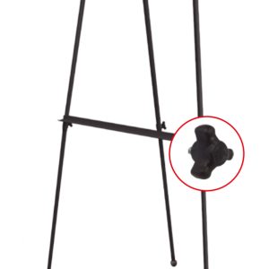 Alfra 6558 trípode Universal 3 pata(s) Negro