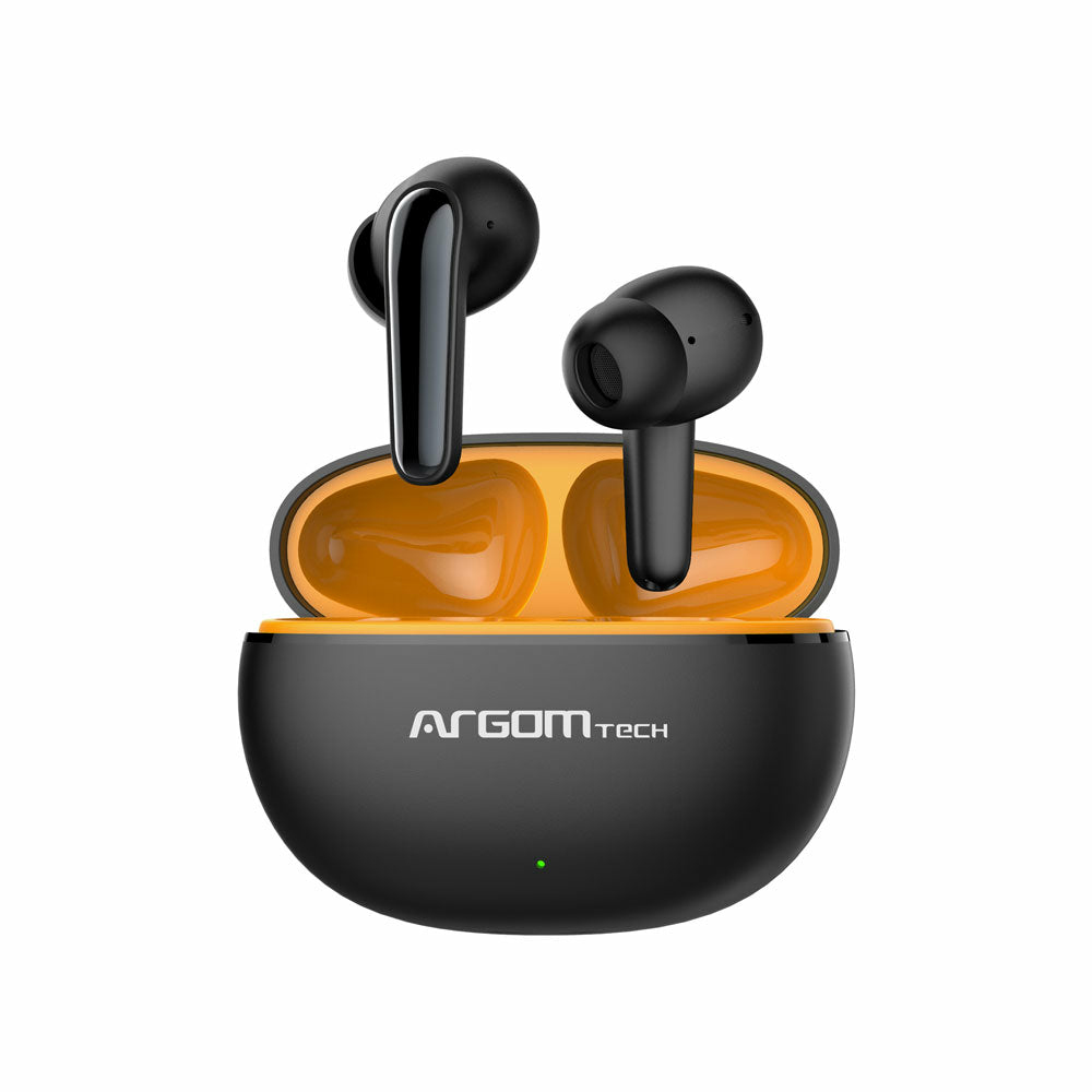 ArgomTech SkeiPods E20 Auriculares True Wireless Stereo (TWS) Intra auditivo Llamadas/Música/Deportes/Diario Bluetooth Negro