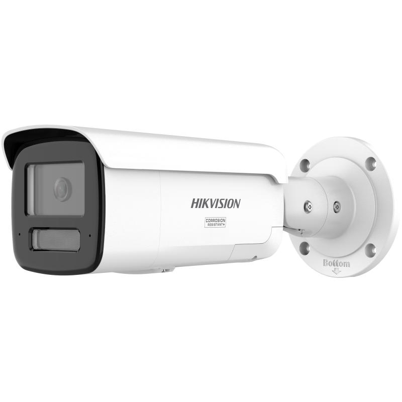 Hikvision Pro Series con ColorVu DS-2CD2T47G3-LIS2UY/SRB(4MM) cámara de vigilancia Bala (forma) Cámara de seguridad IP Interior y exterior 2688 x 1520 Pixeles Pared