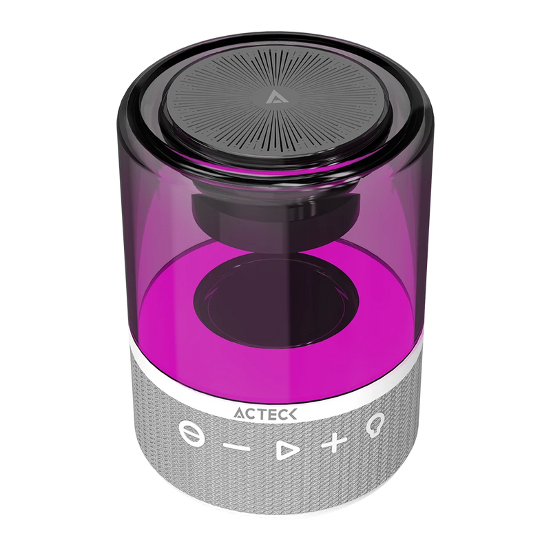 Acteck Glee Pure AP30 Altavoz portátil estéreo Blanco 5 W