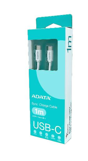 ADATA CACC-100PN-WH cable USB USB 2.0 1 m USB C Blanco