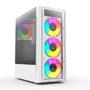 Balam Rush Dragonfly Crystal GM745 Mini Tower Blanco