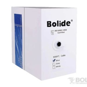 Bolide BP0033/CAT5E cable de red Azul 100 m U/UTP (UTP)