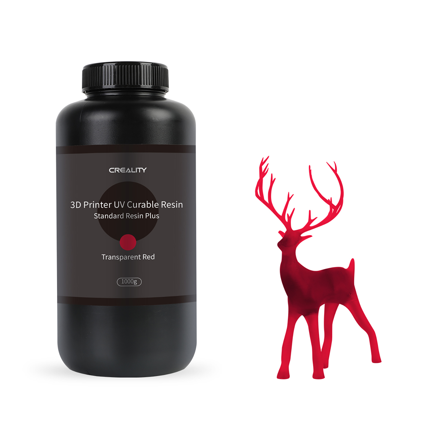 Creality 3D 3302020088 material de impresión 3D Resina Rojo 1 kg