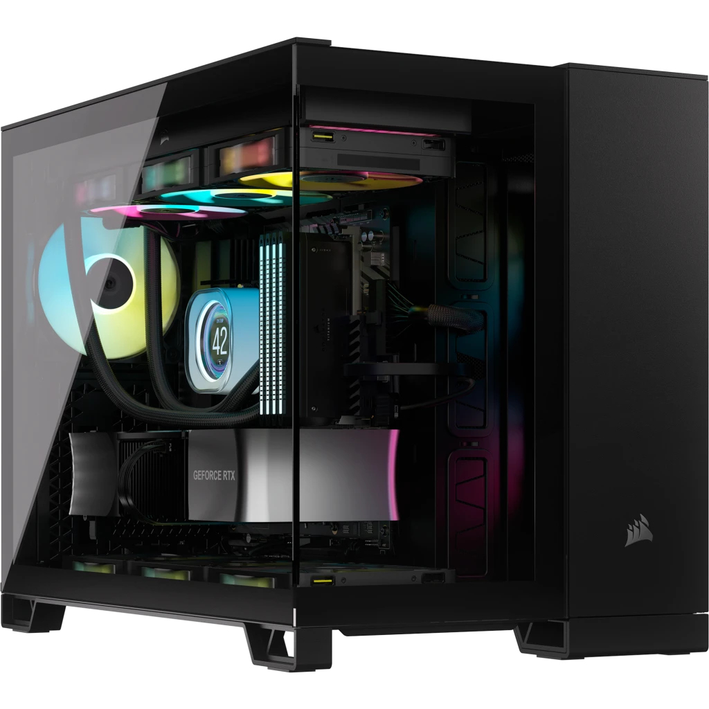 Corsair 2500X RGB Micro Tower Negro