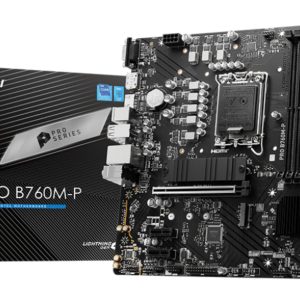 MSI PRO B760M-P placa base Intel B760 LGA 1700 micro ATX