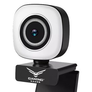 Naceb Technology NA-0958 cámara web 1920 x 1080 Pixeles USB Negro, Blanco