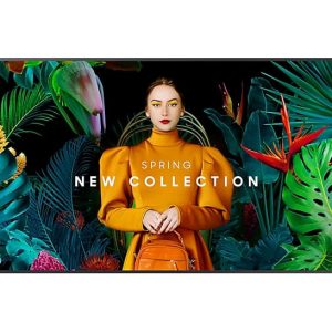 Samsung LH50QBCEBGC Pantalla plana de señalización digital 127 cm (50") LCD Wifi 350 cd / m² 4K Ultra HD Negro Tizen 7.0