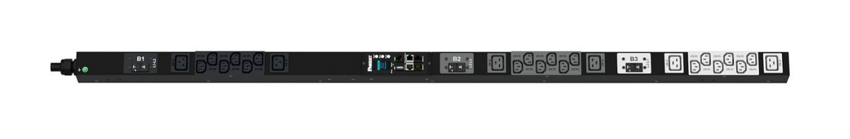 Panduit P24D01G unidad de distribución de energía (PDU) 24 salidas AC Negro