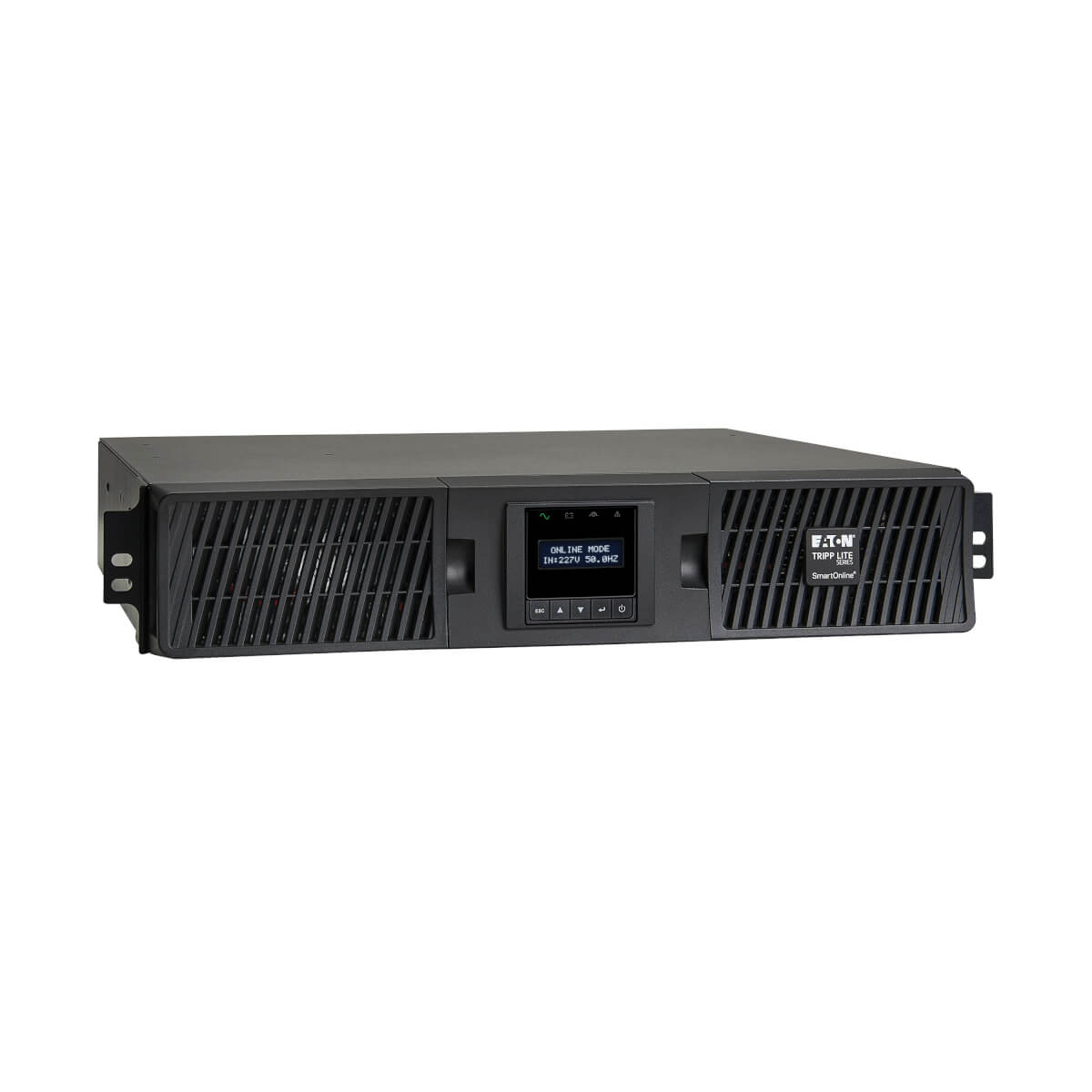 Tripp Lite SUINT1000LCD2U UPS SmartOnline de Doble Conversión de 208V / 230V 1000VA 900W - 6 Tomacorrientes, Autonomía Extendida, Ranura para Tarjetas, LCD, USB, DB9, 2U