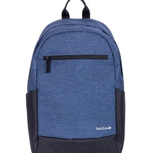 TechZone TZLBP16 mochila City backpack Azul Poliéster