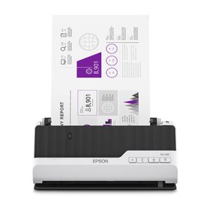 Epson DS-C330 Escáner alimentado con hojas Negro, Gris