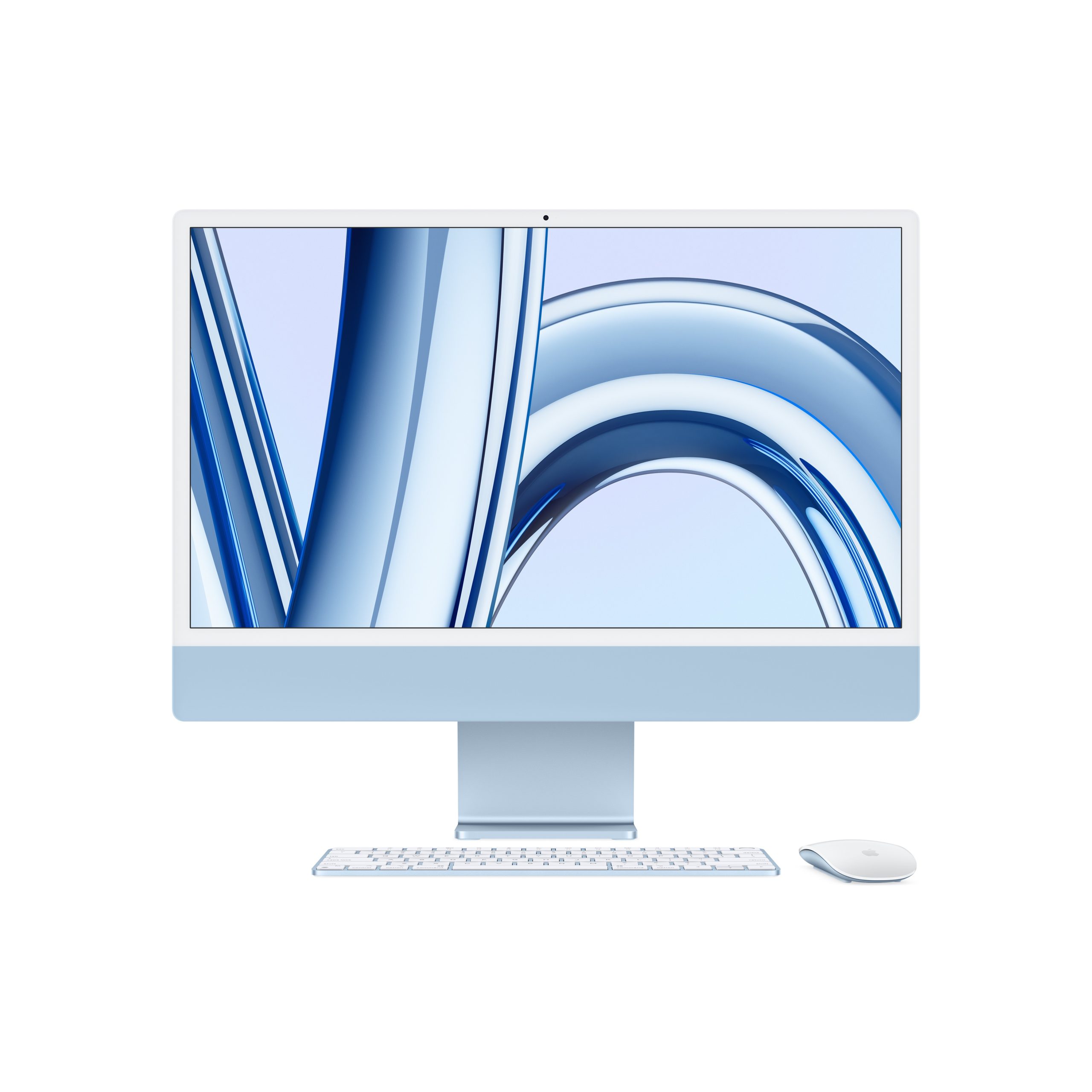 Apple iMac Apple M M3 59.7 cm (23.5") 4480 x 2520 Pixeles PC todo en uno 8 GB 512 GB SSD macOS Sonoma Wi-Fi 6E (802.11ax) Azul