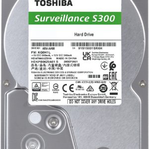 Toshiba S300 Surveillance disco duro interno 6 TB 5400 RPM 256 MB 3.5" Serial ATA III
