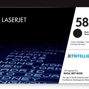 HP Cartucho de tóner original 58A LaserJet negro
