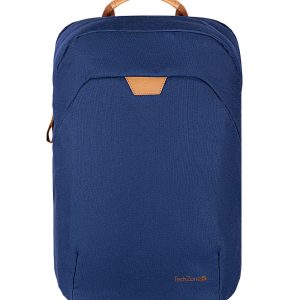 TechZone TZLBP56W-A mochila City backpack Azul Tereftalato de polietileno (PET)