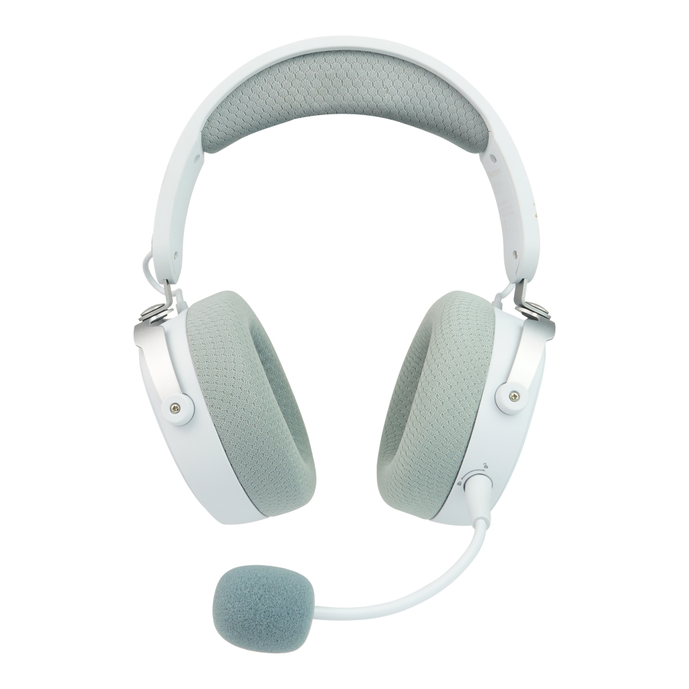 Game Factor HSB600 Auriculares Inalámbrico y alámbrico Diadema Juego Bluetooth Blanco