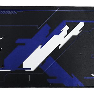 Naceb Technology NA-0959 alfombrilla para ratón Cojín de ratón para Juegos Negro, Azul, Blanco