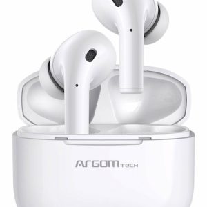 ArgomTech SkeiPods E71 Auriculares True Wireless Stereo (TWS) Intra auditivo Música/cotidiano USB Tipo C Bluetooth Blanco