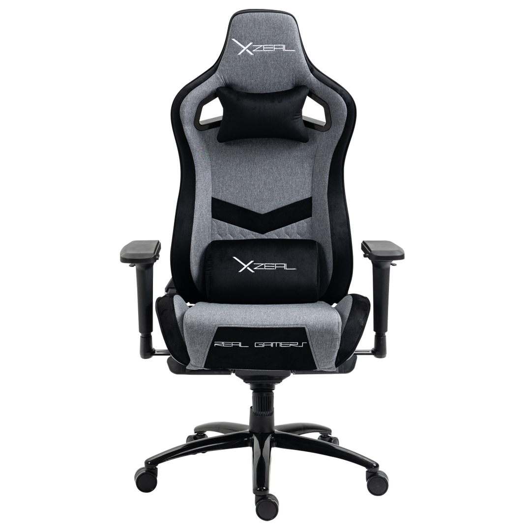 XZEAL XZSLT50 Silla universal para juegos asiento acolchado Negro, Gris