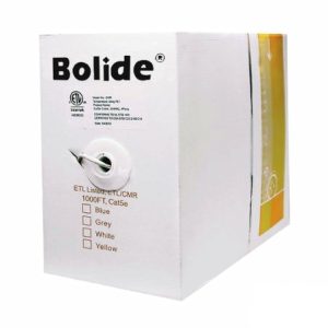 Bolide BP0033/CMR/CAT5E-WHITE cable de red Blanco 304.8 m U/UTP (UTP)