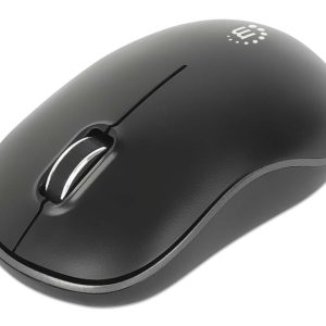 Manhattan 190374 ratón Universal Ambidextro RF inalámbrico Óptico 1200 DPI