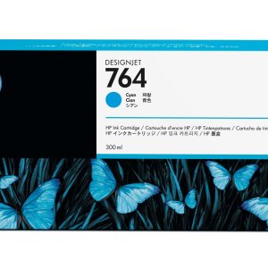 HP Cartucho de tinta cian 764 de 300 ml