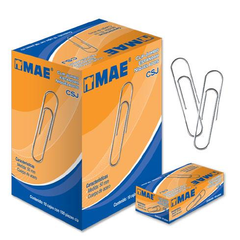 MAE CSJ sujetapapeles Níquel, Acero 100 pieza(s)