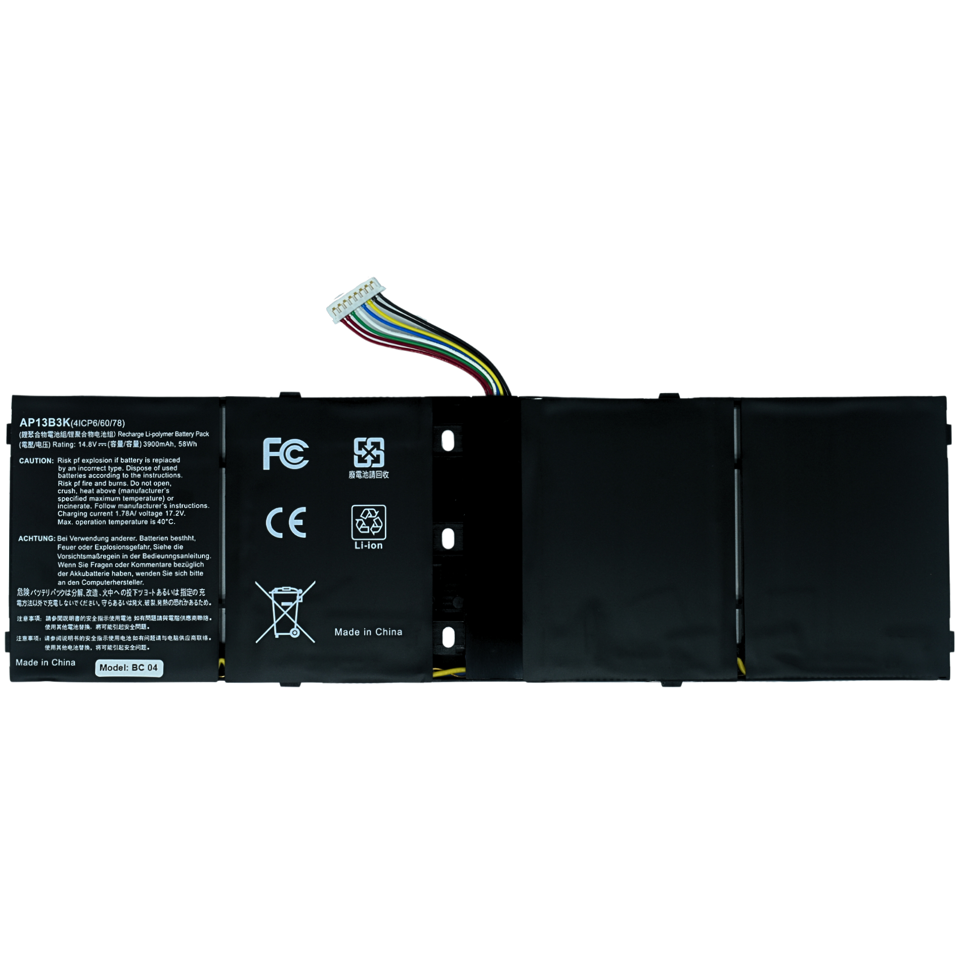 Ovaltech OTR5572 refacción para laptop Batería