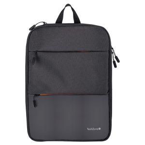 TechZone TZLBP14 mochila City backpack Negro Poliéster