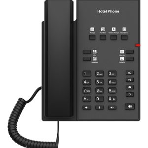 Fanvil H1 teléfono IP Negro 2 líneas