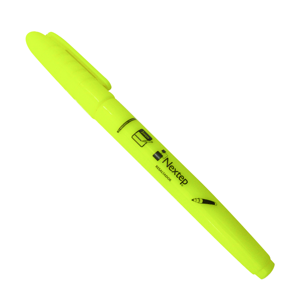Nextep NE-084A marcador 12 pieza(s) Punta de cincel Amarillo