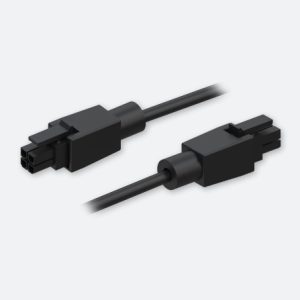 Teltonika 4-pin to 4-pin power cable Negro 1 m 4-pines
