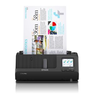 Epson ES-C380W ADF + Escáner de alimentación de hojas 600 x 600 DPI A4 Negro