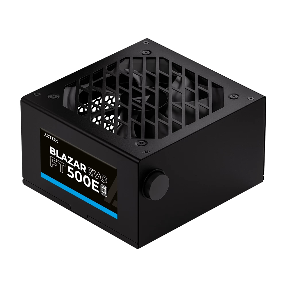 Acteck Blazar Evo FT500E unidad de fuente de alimentación 500 W 20+4 pin ATX ATX Negro