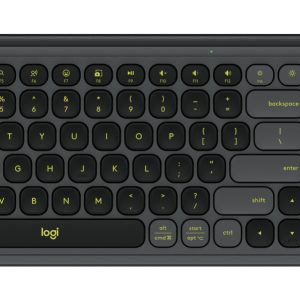 Logitech POP Icon Combo teclado Ratón incluido Universal Bluetooth QWERTY Español Granito, Verde