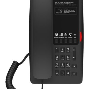 Fanvil H4 teléfono IP Negro 2 líneas