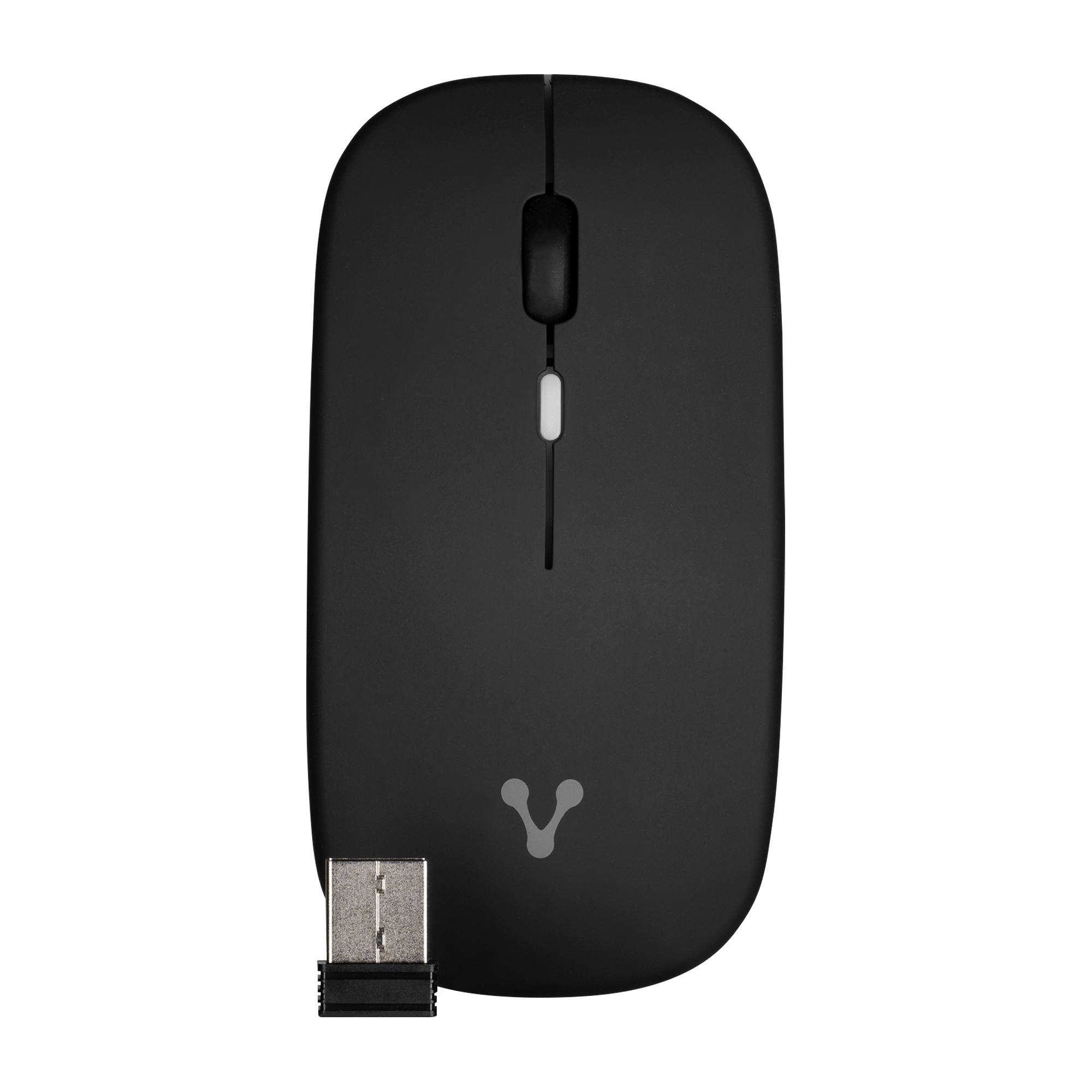 Vorago MO-307 ratón Universal Bluetooth + USB Type-A Óptico 1600 DPI