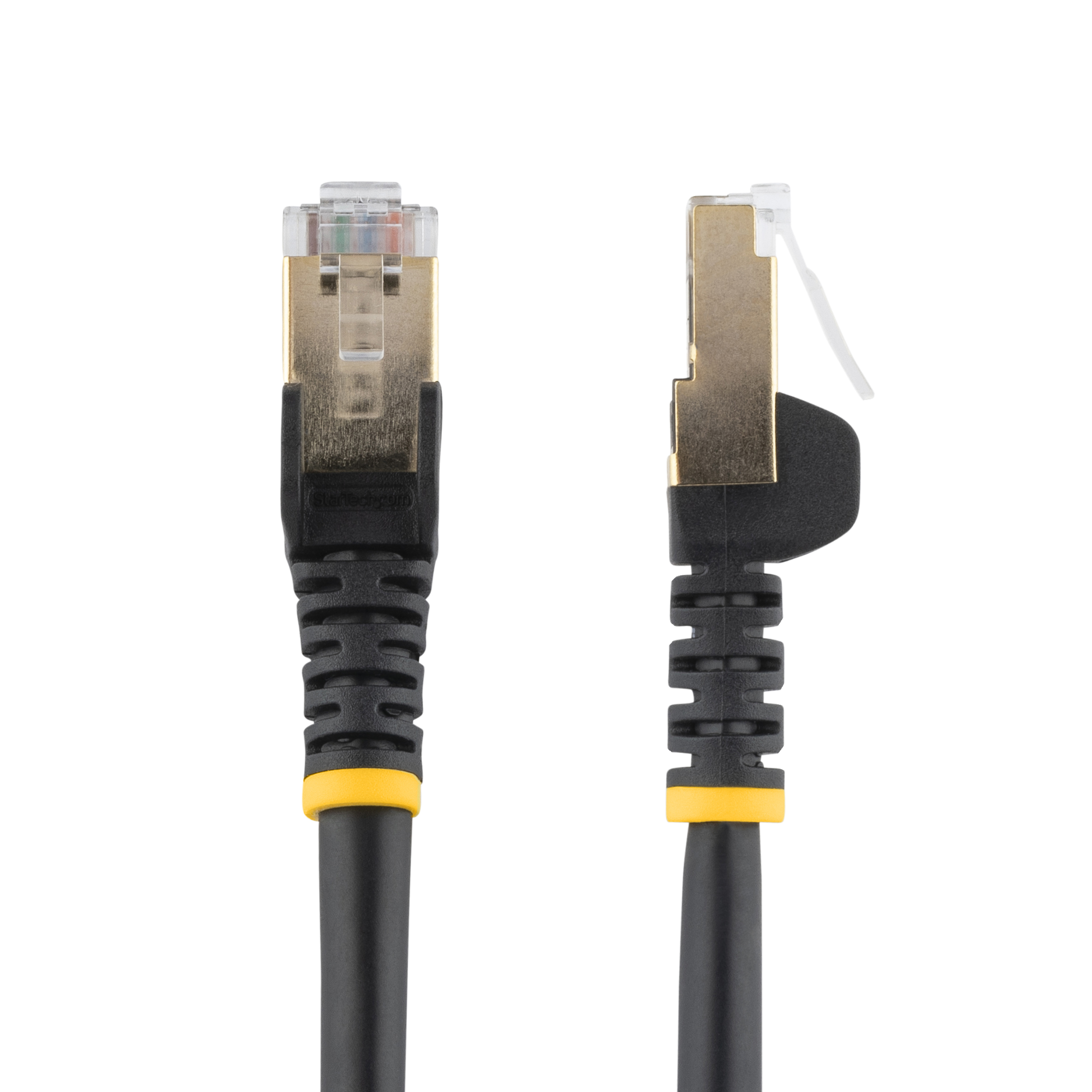 StarTech.com Cable de Red Ethernet Cat6a Blindado (STP) de 0.9m - Negro