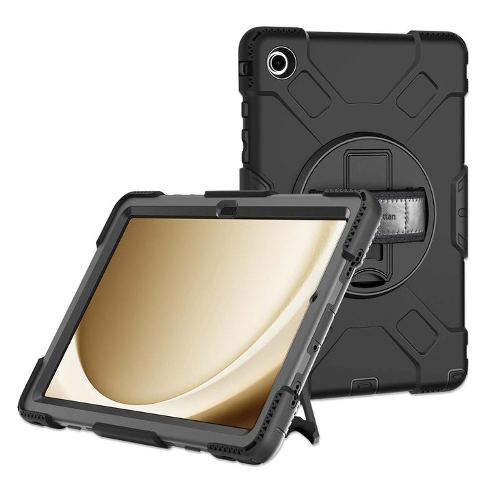 Manhattan 996532 funda para tablet 27,9 cm (11") Carcasa rígida Negro