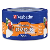 Verbatim DVD-R 4.7GB 16x 50 pieza(s)