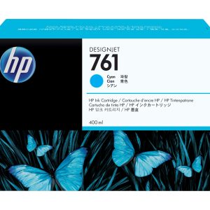 HP Cartucho de tinta DesignJet 761 de 400 ml cian